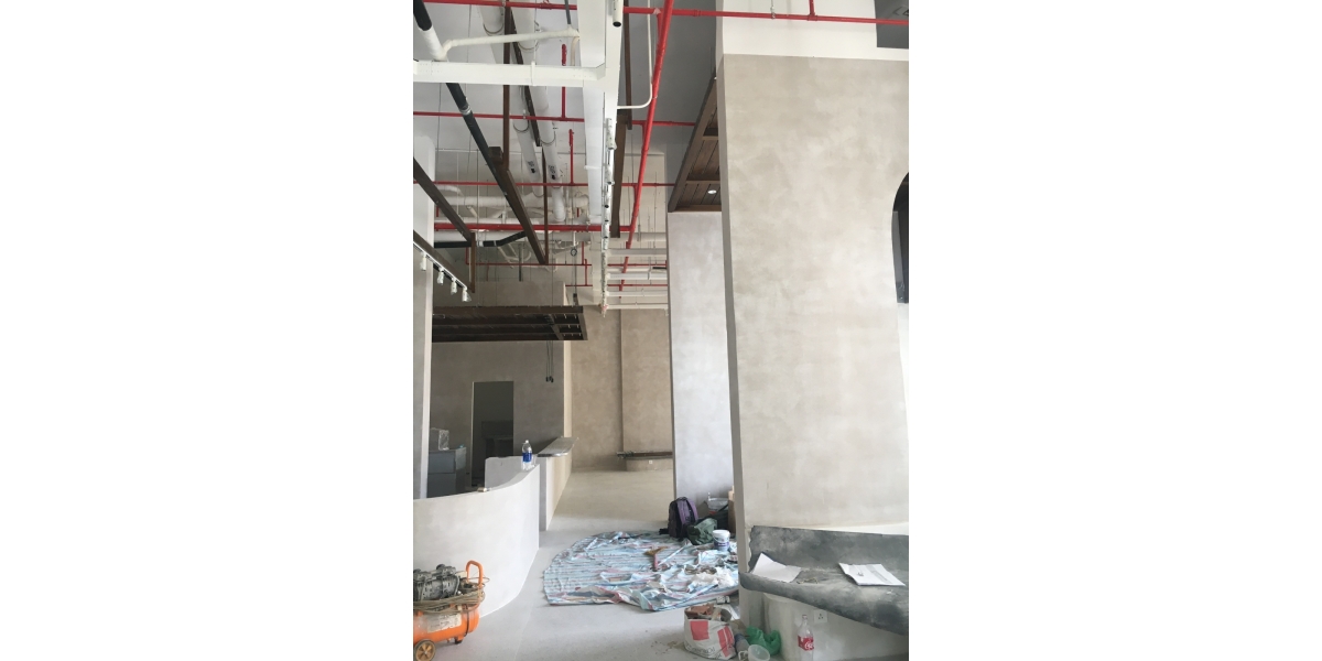 DỰ ÁN CAFE'IN - KHÔNG GIAN SANG TRỌNG-SƠN HIỆU ỨNG GIẢ BÊ TÔNG