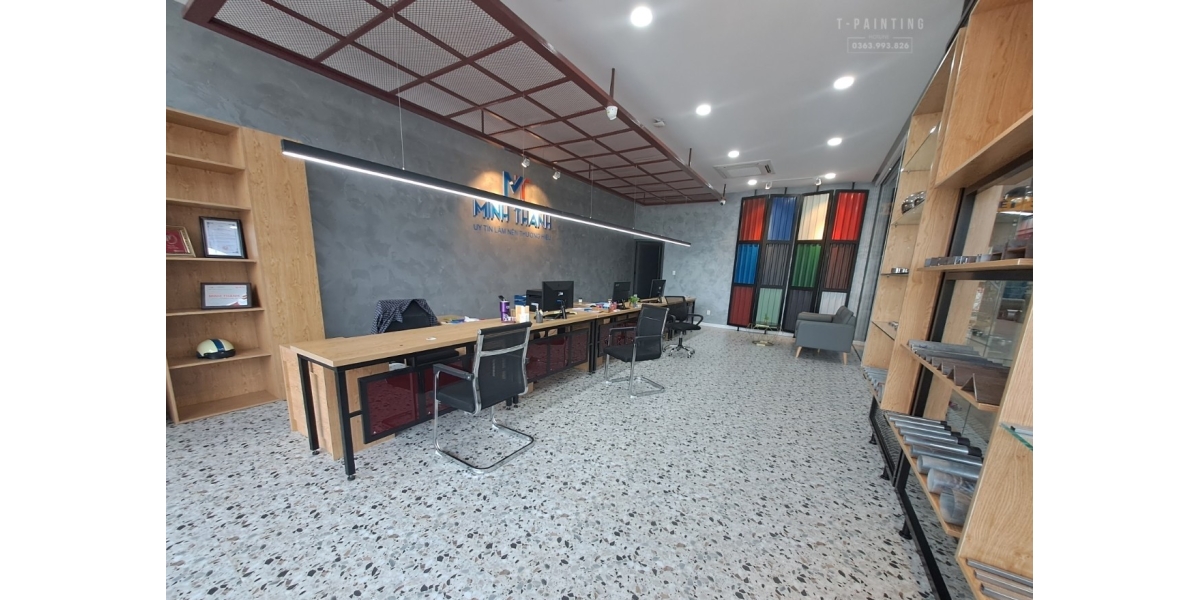 VĂN PHÒNG CÔNG TY MINH THÀNH SƠN HIỆU ỨNG CASHMERE TẠI TIỀN GIANG