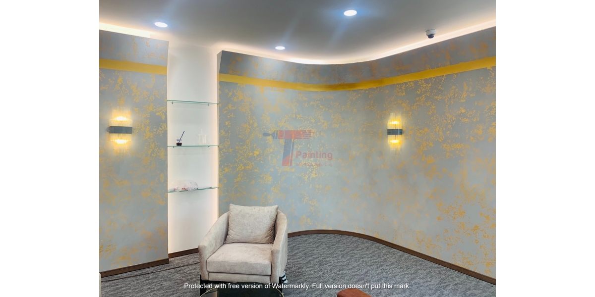 DỰ ÁN GAMUDA LAND EXPERIENCE GALLERY - SƠN HIỆU ỨNG DÁC VÀNG