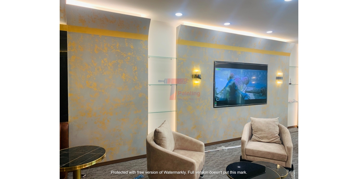 DỰ ÁN GAMUDA LAND EXPERIENCE GALLERY - SƠN HIỆU ỨNG DÁC VÀNG